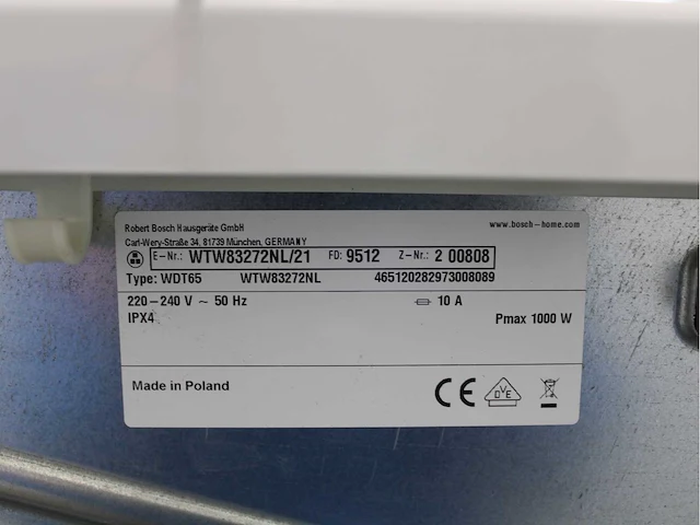 Bosch serie|2 a+++ wasmachines & bosch serie|4 selfcleaning condenser wasdrogers - afbeelding 8 van  8