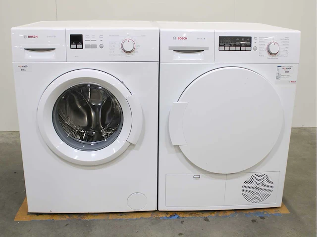 Bosch serie|2 a+++ wasmachines & bosch serie|4 wasdrogers - afbeelding 1 van  8