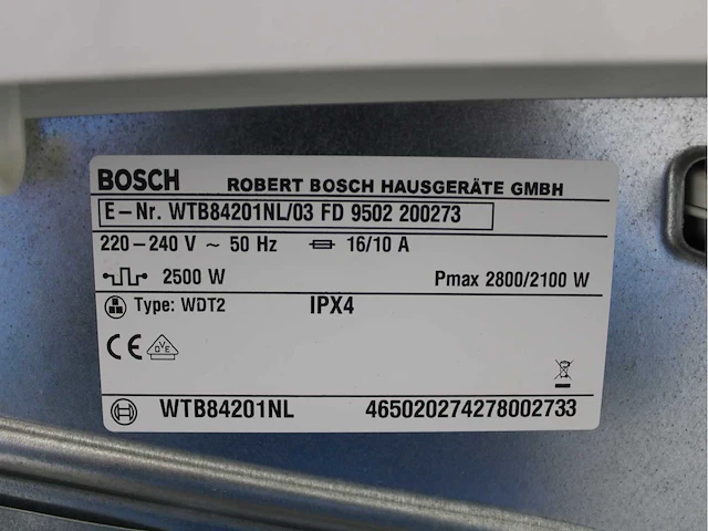 Bosch serie|2 a+++ wasmachines & bosch serie|4 wasdrogers - afbeelding 8 van  8