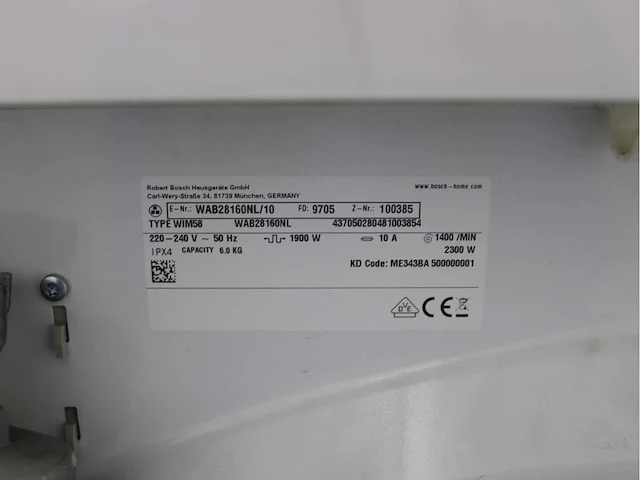 Bosch serie|2 a+++ wasmachines & bosch serie|4 wasdrogers - afbeelding 5 van  8