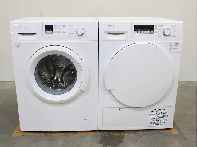 Bosch serie|2 a+++ wasmachines & bosch serie|4 wasdrogers - afbeelding 1 van  8