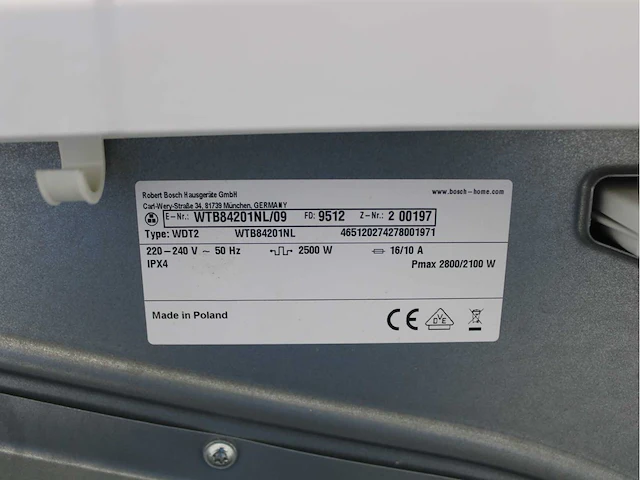 Bosch serie|2 a+++ wasmachines & bosch serie|4 wasdrogers - afbeelding 8 van  8
