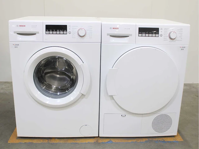 Bosch serie|2 varioperfect a+++ wasmachines & bosch serie|4 wasdrogers - afbeelding 1 van  8