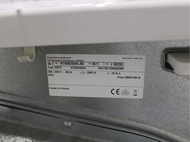 Bosch serie|2 varioperfect a+++ wasmachines & bosch serie|4 wasdrogers - afbeelding 8 van  8