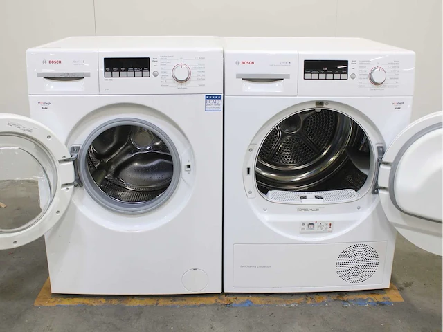 Bosch serie|2 varioperfect wasmachine & bosch serie|4 selfcleaning condenser wasdroger - afbeelding 2 van  8