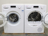 Bosch serie|2 varioperfect wasmachine & bosch serie|4 selfcleaning condenser wasdroger - afbeelding 2 van  8