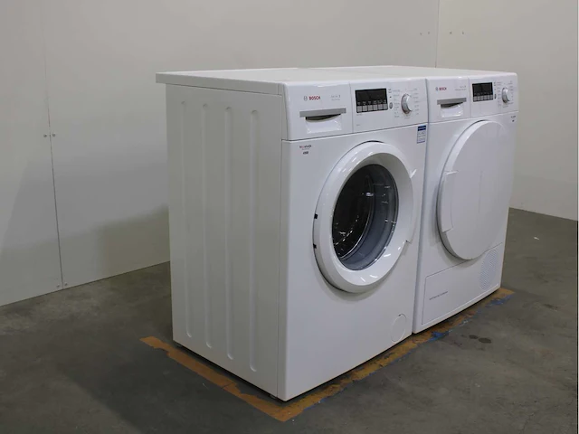 Bosch serie|2 varioperfect wasmachine & bosch serie|4 selfcleaning condenser wasdroger - afbeelding 4 van  8