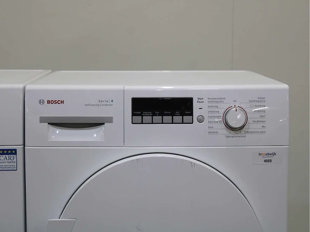Bosch serie|2 varioperfect wasmachine & bosch serie|4 selfcleaning condenser wasdroger - afbeelding 6 van  8