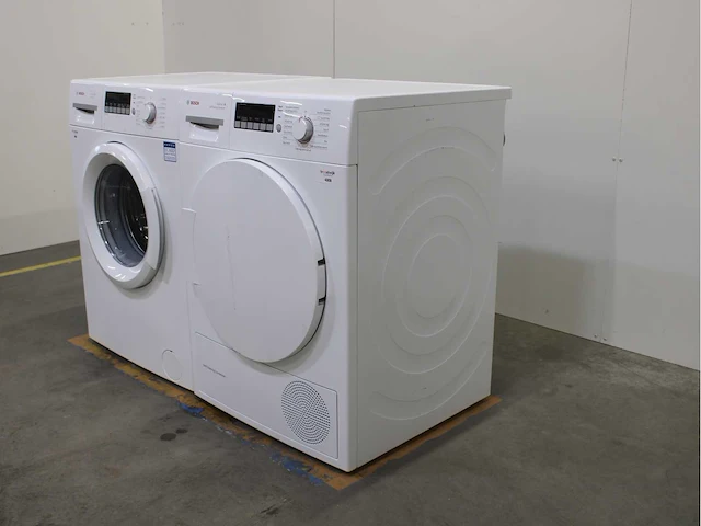 Bosch serie|2 varioperfect wasmachine & bosch serie|4 selfcleaning condenser wasdroger - afbeelding 7 van  8