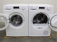 Bosch serie|2 varioperfect wasmachine & bosch serie|4 selfcleaning condenser wasdroger - afbeelding 2 van  8