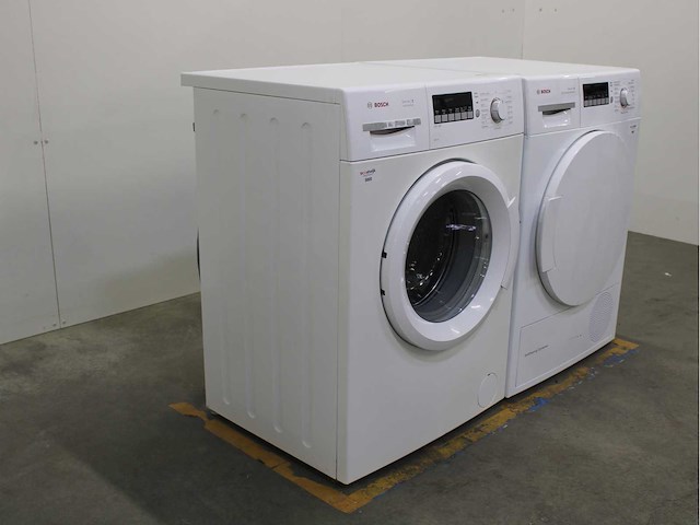 Bosch serie|2 varioperfect wasmachine & bosch serie|4 selfcleaning condenser wasdroger - afbeelding 4 van  8