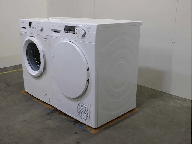 Bosch serie|2 wasmachine & bosch serie|4 selfcleaning condenser wasdroger - afbeelding 7 van  8
