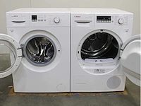 Bosch serie|2 wasmachine & bosch serie|4 selfcleaning condenser wasdroger - afbeelding 2 van  8