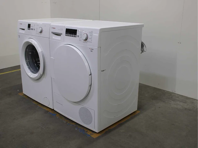 Bosch serie|2 wasmachine & bosch serie|4 selfcleaning condenser wasdroger - afbeelding 7 van  8