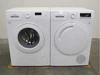 Bosch serie|2 wasmachine & bosch serie|4 selfcleaning condenser wasdroger - afbeelding 1 van  8