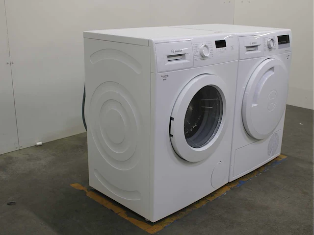 Bosch serie|2 wasmachine & bosch serie|4 selfcleaning condenser wasdroger - afbeelding 4 van  8