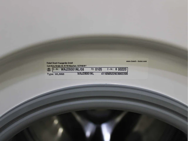 Bosch serie|2 wasmachine & bosch serie|4 selfcleaning condenser wasdroger - afbeelding 5 van  8