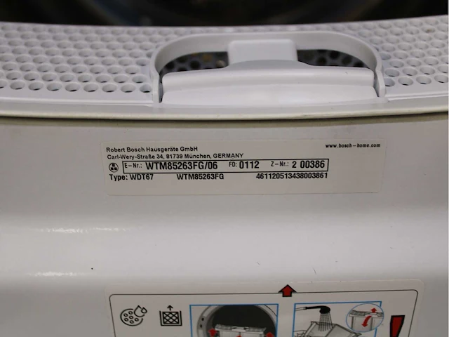 Bosch serie|2 wasmachine & bosch serie|4 selfcleaning condenser wasdroger - afbeelding 8 van  8