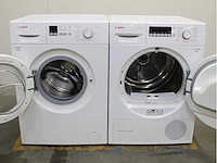 Bosch serie|2 wasmachine & bosch serie|4 selfcleaning condenser wasdroger - afbeelding 2 van  8