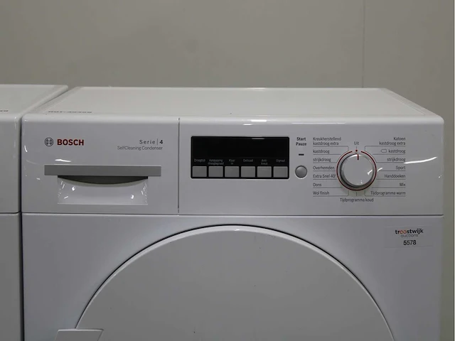 Bosch serie|2 wasmachine & bosch serie|4 selfcleaning condenser wasdroger - afbeelding 6 van  8
