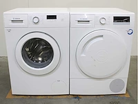 Bosch serie|2 wasmachine & bosch serie|4 wasdroger - afbeelding 1 van  8