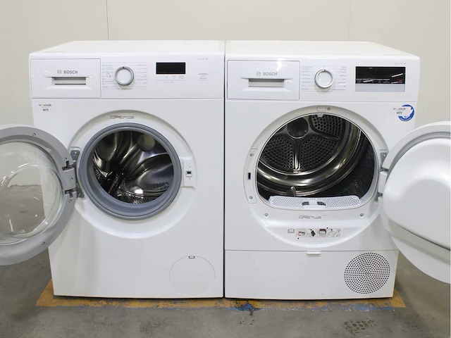 Bosch serie|2 wasmachine & bosch serie|4 wasdroger - afbeelding 3 van  8