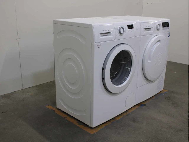 Bosch serie|2 wasmachine & bosch serie|4 wasdroger - afbeelding 4 van  8