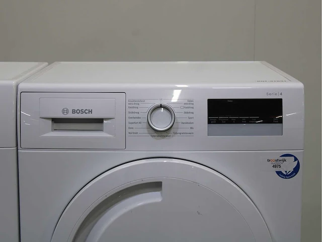 Bosch serie|2 wasmachine & bosch serie|4 wasdroger - afbeelding 6 van  8