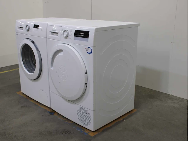 Bosch serie|2 wasmachine & bosch serie|4 wasdroger - afbeelding 7 van  8