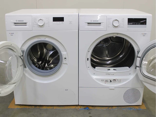 Bosch serie|2 wasmachine & bosch serie|4 wasdroger - afbeelding 2 van  8