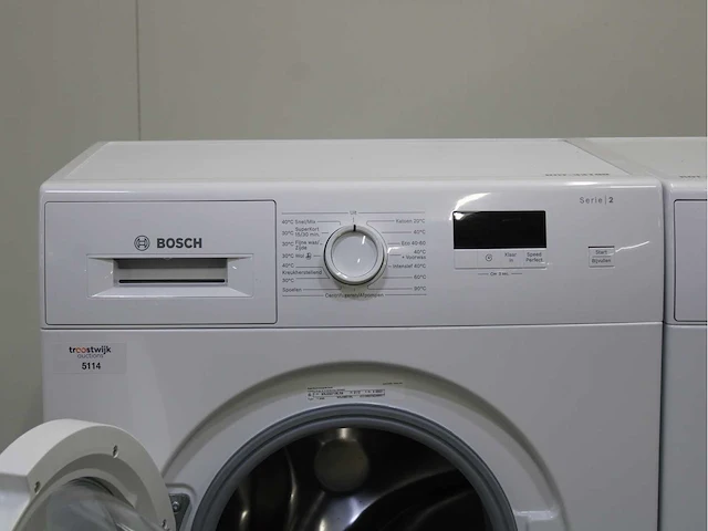 Bosch serie|2 wasmachine & bosch serie|4 wasdroger - afbeelding 3 van  8