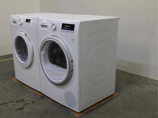 Bosch serie|2 wasmachine & bosch serie|4 wasdroger - afbeelding 7 van  8