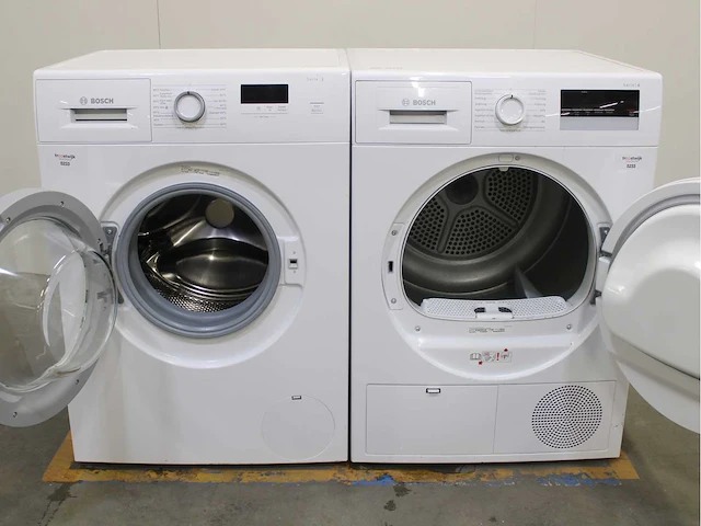 Bosch serie|2 wasmachine & bosch serie|4 wasdroger - afbeelding 2 van  8