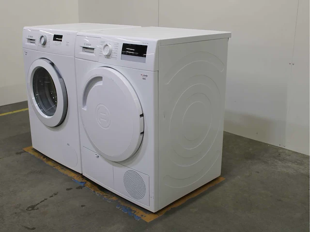 Bosch serie|2 wasmachine & bosch serie|4 wasdroger - afbeelding 7 van  8