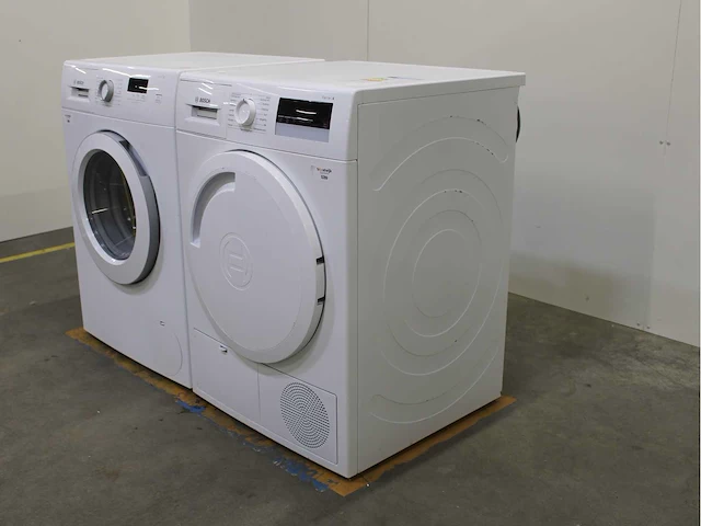 Bosch serie|2 wasmachine & bosch serie|4 wasdroger - afbeelding 7 van  8