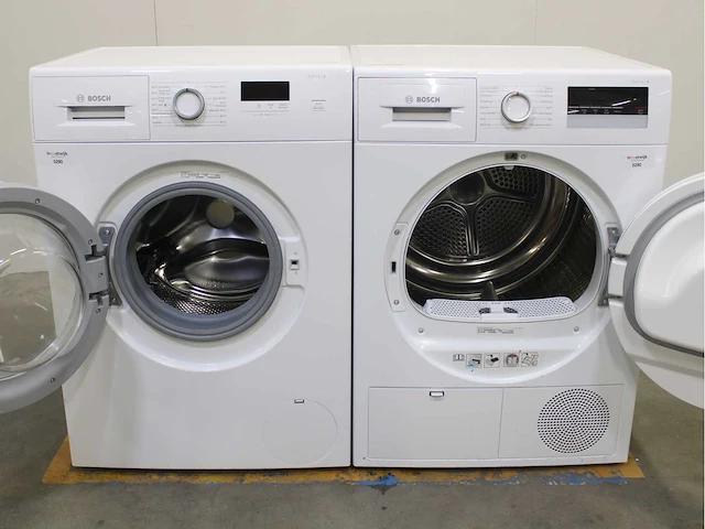 Bosch serie|2 wasmachine & bosch serie|4 wasdroger - afbeelding 2 van  8