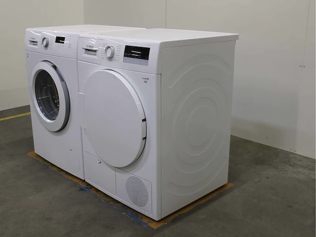 Bosch serie|2 wasmachine & bosch serie|4 wasdroger - afbeelding 7 van  8