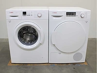 Bosch serie|2 wasmachine & bosch serie|4 wasdroger - afbeelding 1 van  8