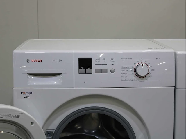 Bosch serie|2 wasmachine & bosch serie|4 wasdroger - afbeelding 3 van  8