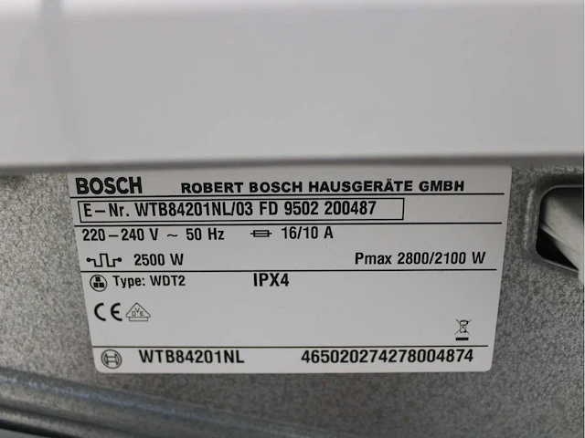 Bosch serie|2 wasmachine & bosch serie|4 wasdroger - afbeelding 8 van  8
