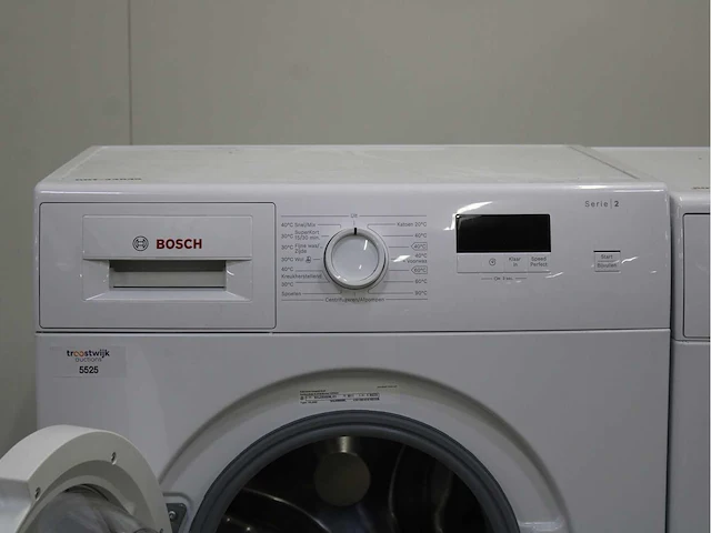 Bosch serie|2 wasmachine & bosch serie|4 wasdroger - afbeelding 3 van  8