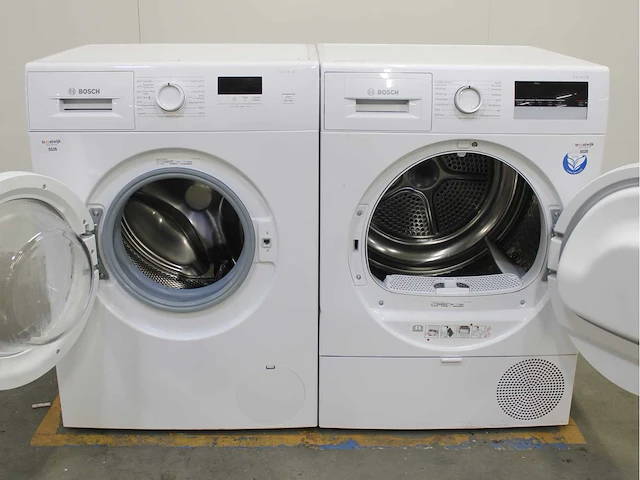 Bosch serie|2 wasmachine & bosch serie|4 wasdroger - afbeelding 2 van  7