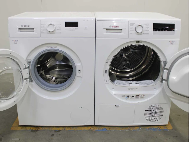 Bosch serie|2 wasmachine & bosch serie|4 wasdroger - afbeelding 2 van  8