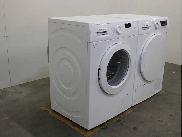 Bosch serie|2 wasmachine & bosch serie|4 wasdroger - afbeelding 4 van  8