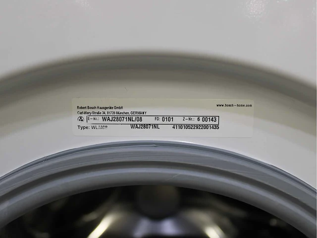 Bosch serie|2 wasmachine & bosch serie|4 wasdroger - afbeelding 5 van  8