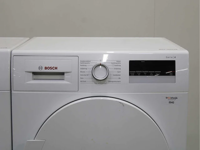 Bosch serie|2 wasmachine & bosch serie|4 wasdroger - afbeelding 6 van  8