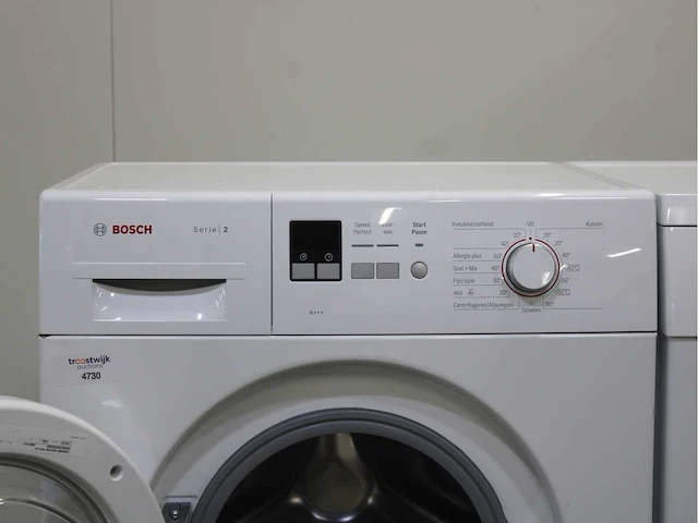 Bosch serie|2 wasmachine & bosch serie|6 selfcleaning condenser activeair technology wasdroger - afbeelding 3 van  8