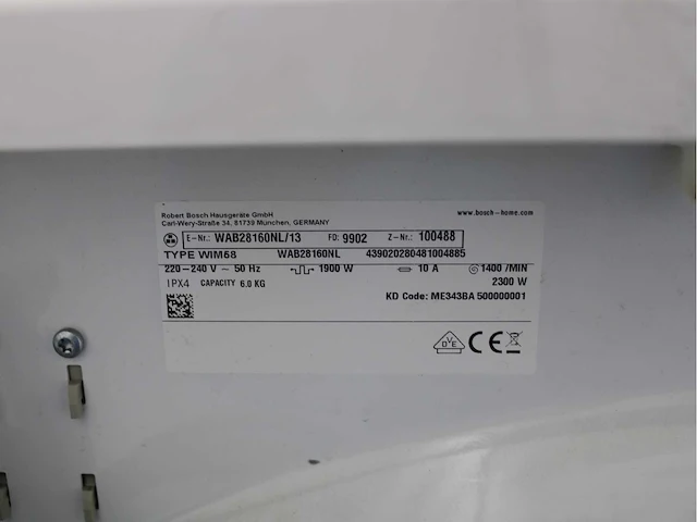 Bosch serie|2 wasmachine & bosch serie|6 selfcleaning condenser activeair technology wasdroger - afbeelding 5 van  8