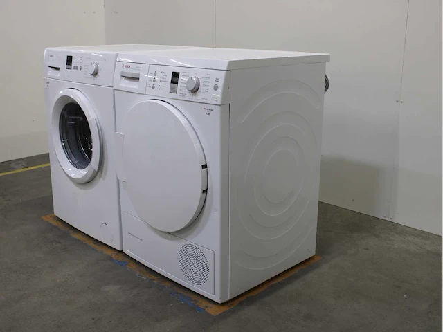 Bosch serie|2 wasmachine & bosch serie|6 selfcleaning condenser activeair technology wasdroger - afbeelding 7 van  8