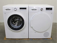 Bosch serie|4 aquastop ecosilence drive wasmachine & bosch serie|4 exclusiv wasdroger - afbeelding 1 van  8